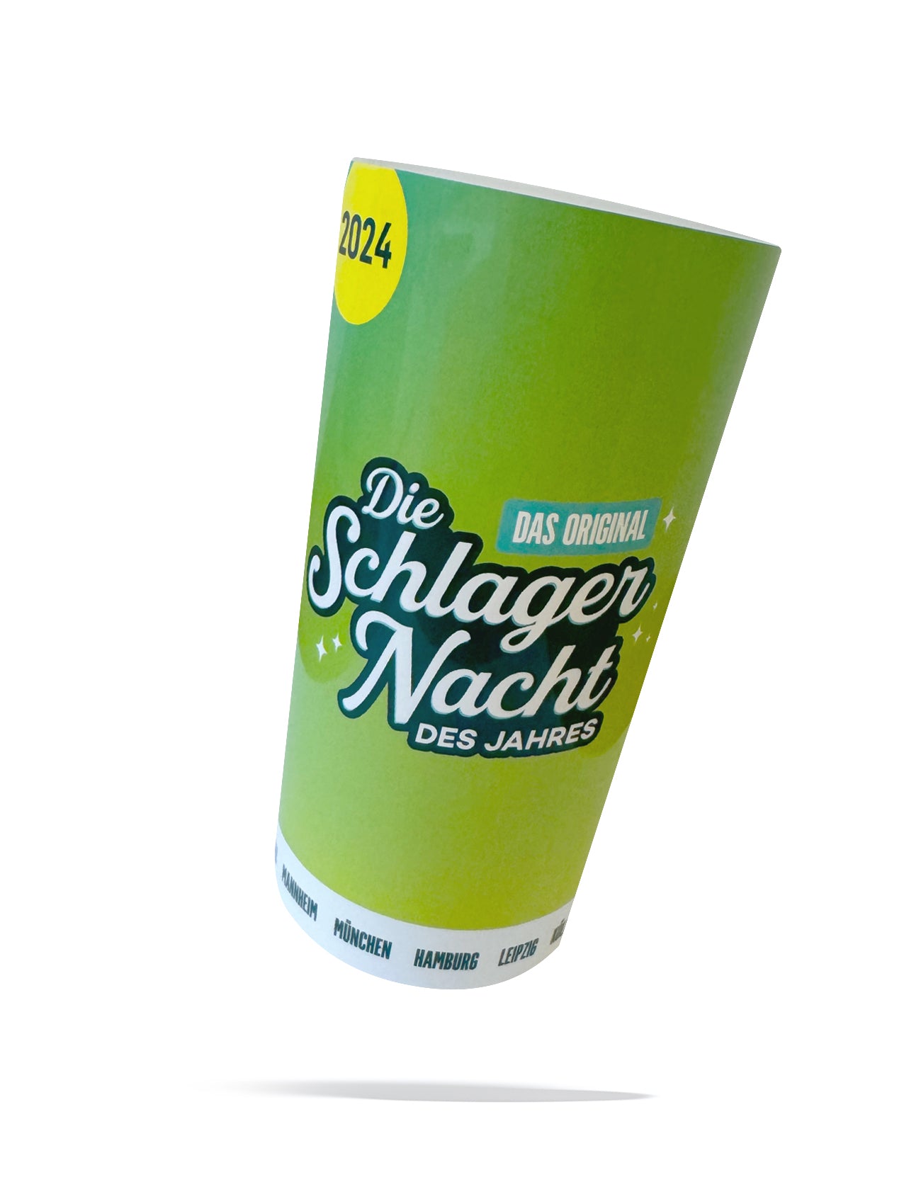 Schlagernacht - Becher 3er Set - 2024-Edition