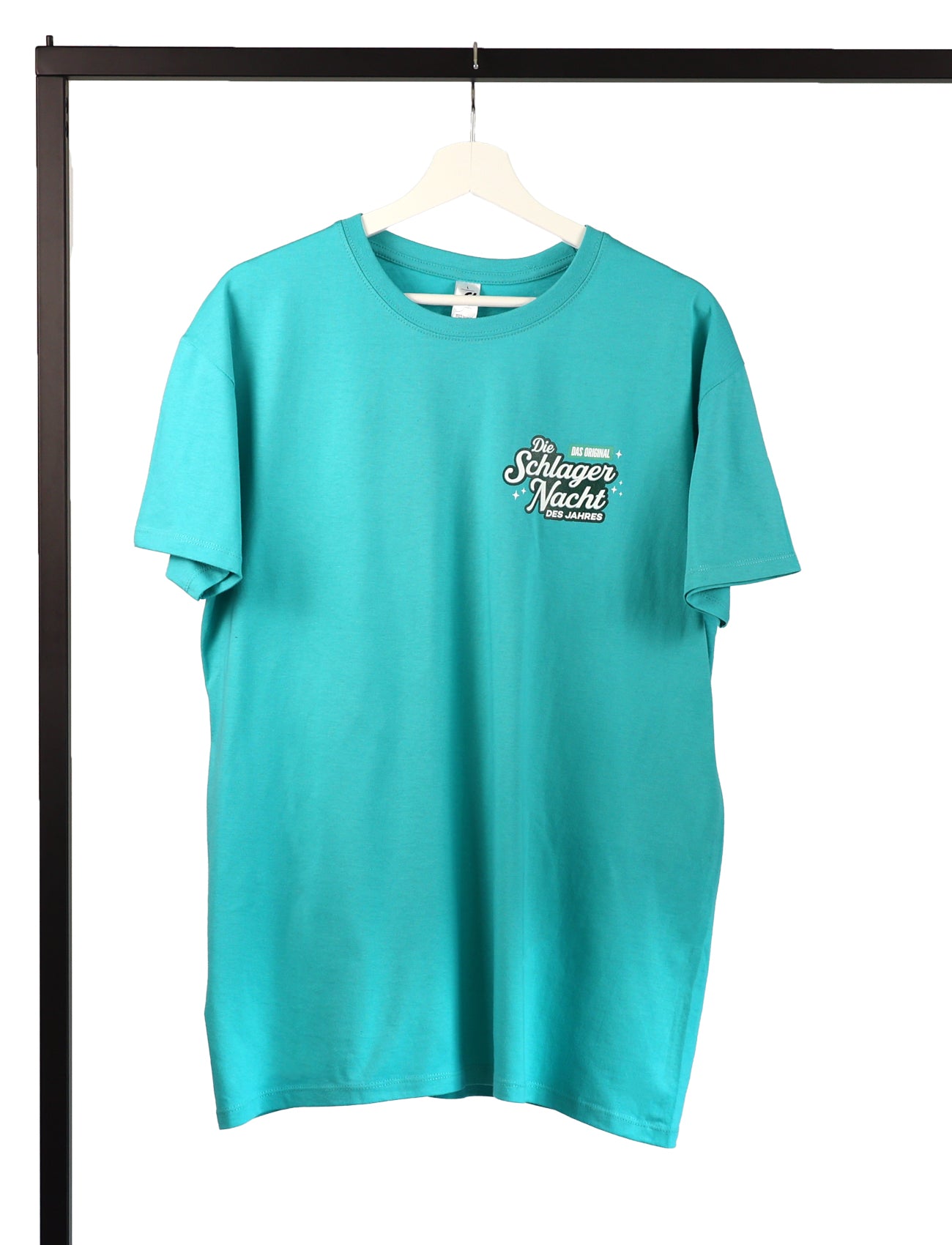 Schlagernacht - Unisex T-Shirt - Schlagerkönig Türkis