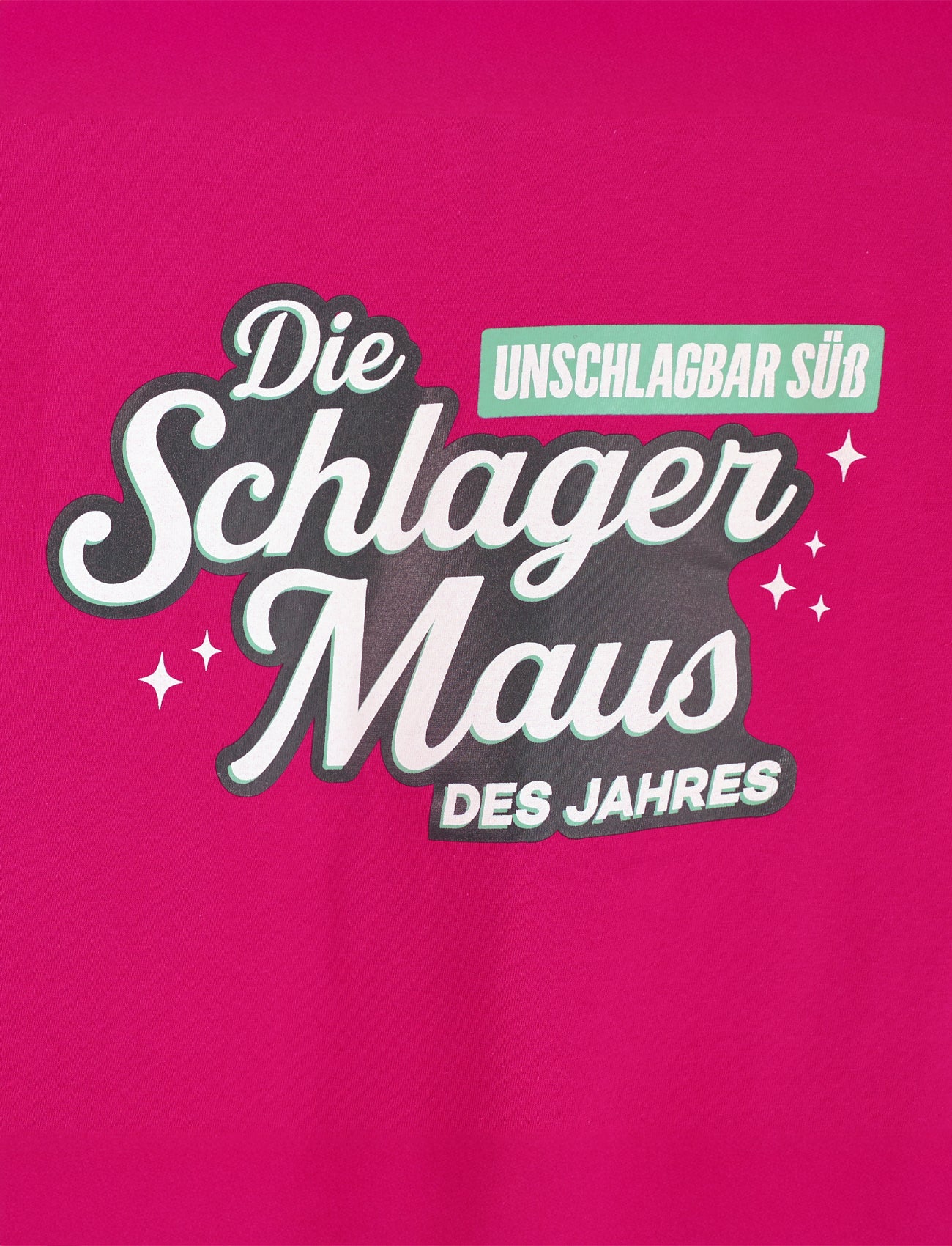 Schlagernacht - Damen T-Shirt - Schlagermaus Pink