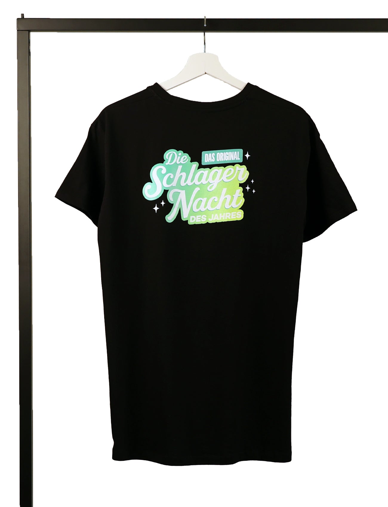 Schlagernacht - Unisex T-Shirt - Schwarz