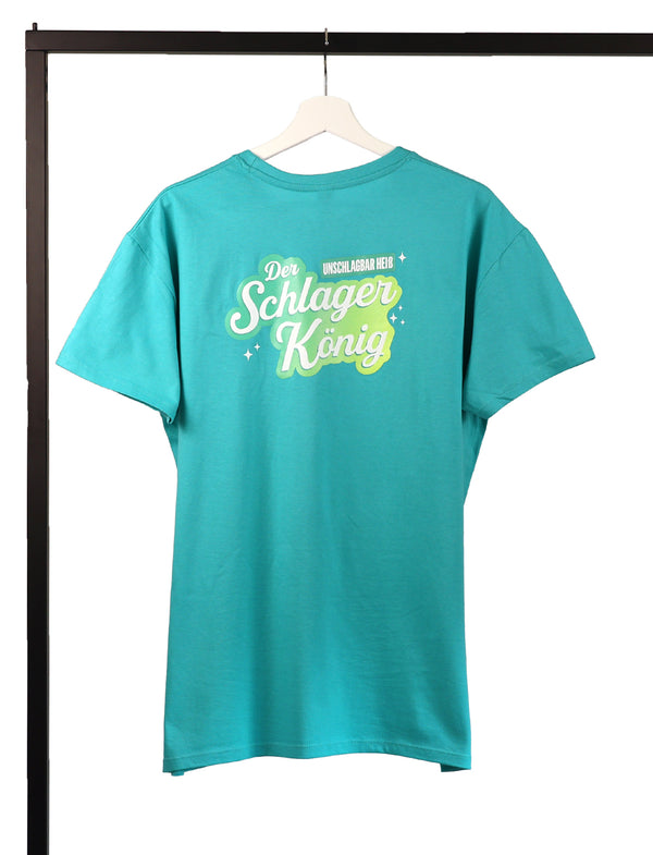 T-Shirt Unisex - Schlagerkönig Türkis
