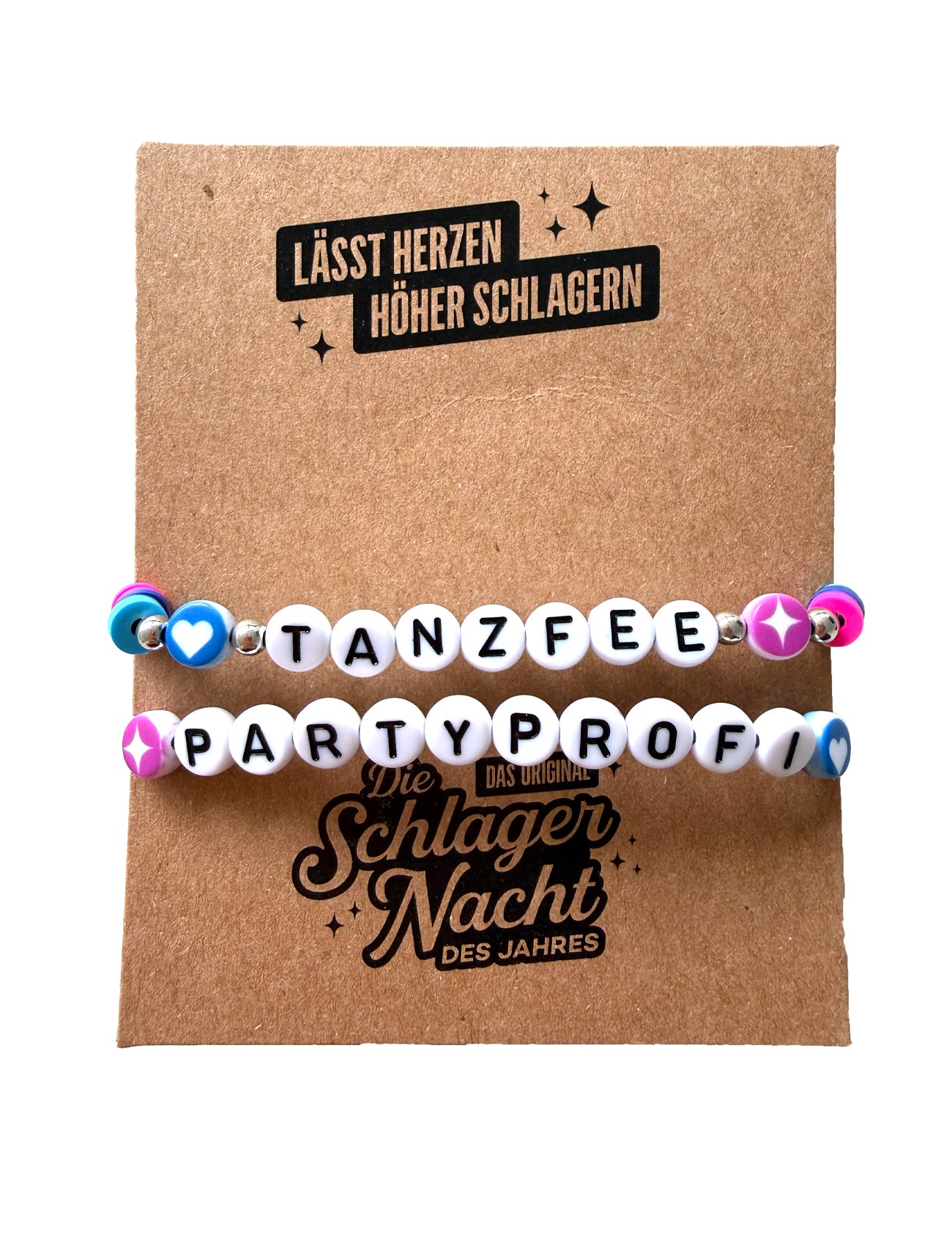 Freundschaftsarmband 2er Set - Partyprofi & Tanzfee