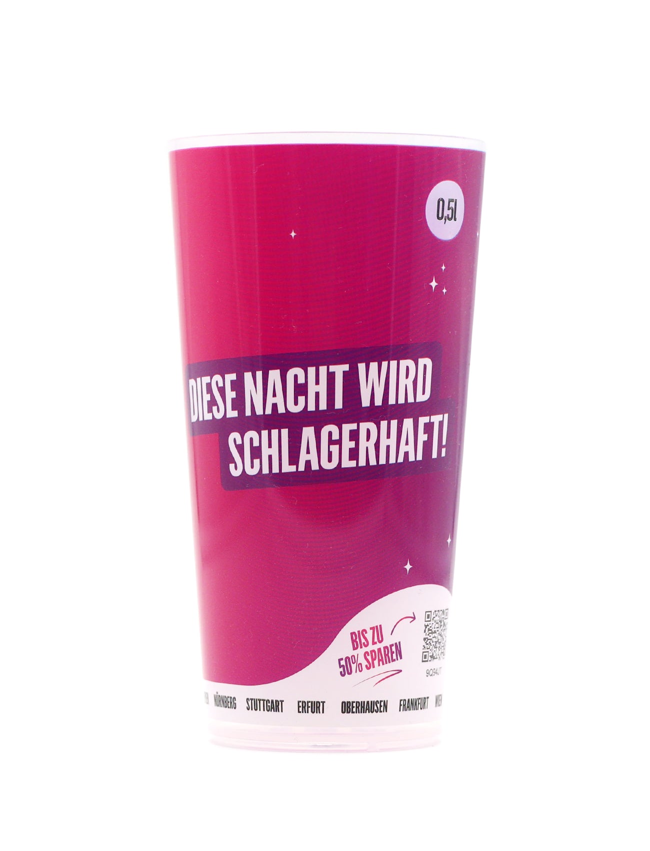 Becher 3er Set - Schlagernacht